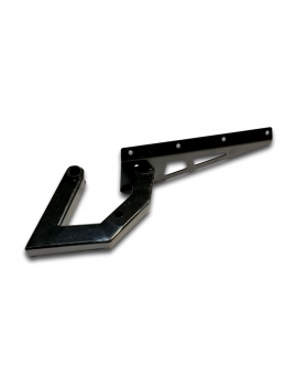 LEFT DOOR HINGE GOOSENECK BRACKET