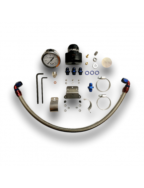 COMPLETE EXT. REGULATOR KIT WITH ANALOGIC PRES. GAUGE