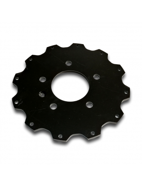 REAR BRAKE DISC SUPPORT DISH