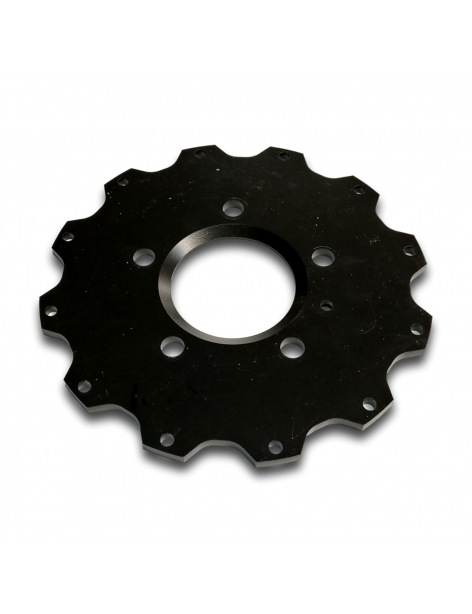 REAR BRAKE DISC SUPPORT DISH