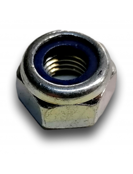 ECROU M10 NYLSTOP BICHROMATE