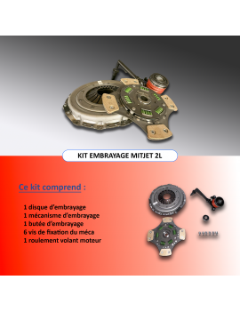 CLUTCH KIT MITJET 2L