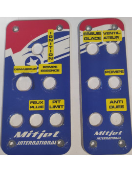 SWITCH PANEL MITJET USED