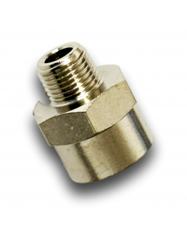1/4G FEM - 1/8NPT MALE ADAPTOR FOR FUEL REGUL. PRESS. GAUGE